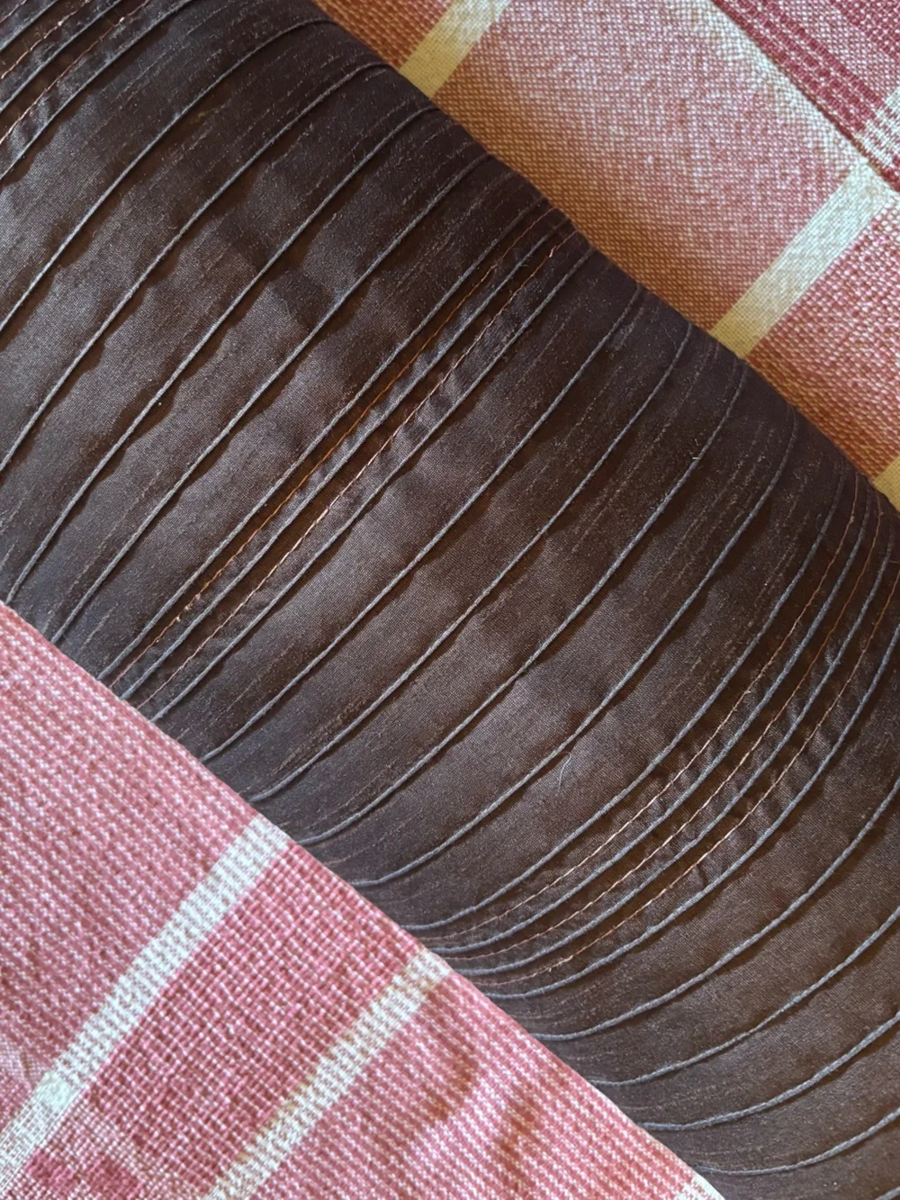 Throw Pillow Brown - Ikea 10” x 26”